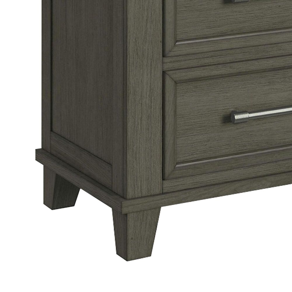 Mayberry Hill Canterbury 2-Drawer Nightstand in Grey, , large