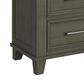 Mayberry Hill Canterbury 2-Drawer Nightstand in Grey, , large