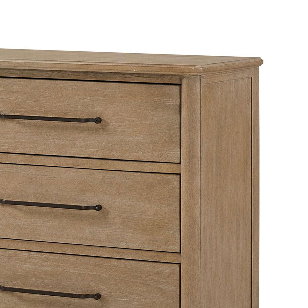 Hearth and Haven 6-Drawer Dresser in Sand, , large