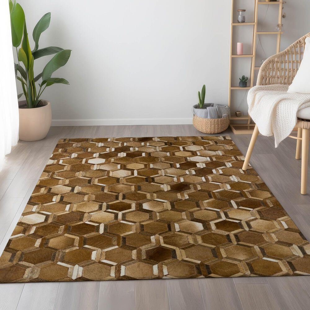 Dalyn Rug Company Bozeman BM1 Brown 8&#39; x 10&#39; Area Rug, , large