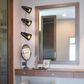 Golden Lighting Reeva 3-Light Bath Vanity with Matte Black Shade in Modern Brass, , large