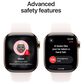 Apple Watch Series 11 (GPS+Cellular) 42mm Titanium Case with Light Blush Sport Band - S/M in Gold and 2-Year AppleCare+, , large