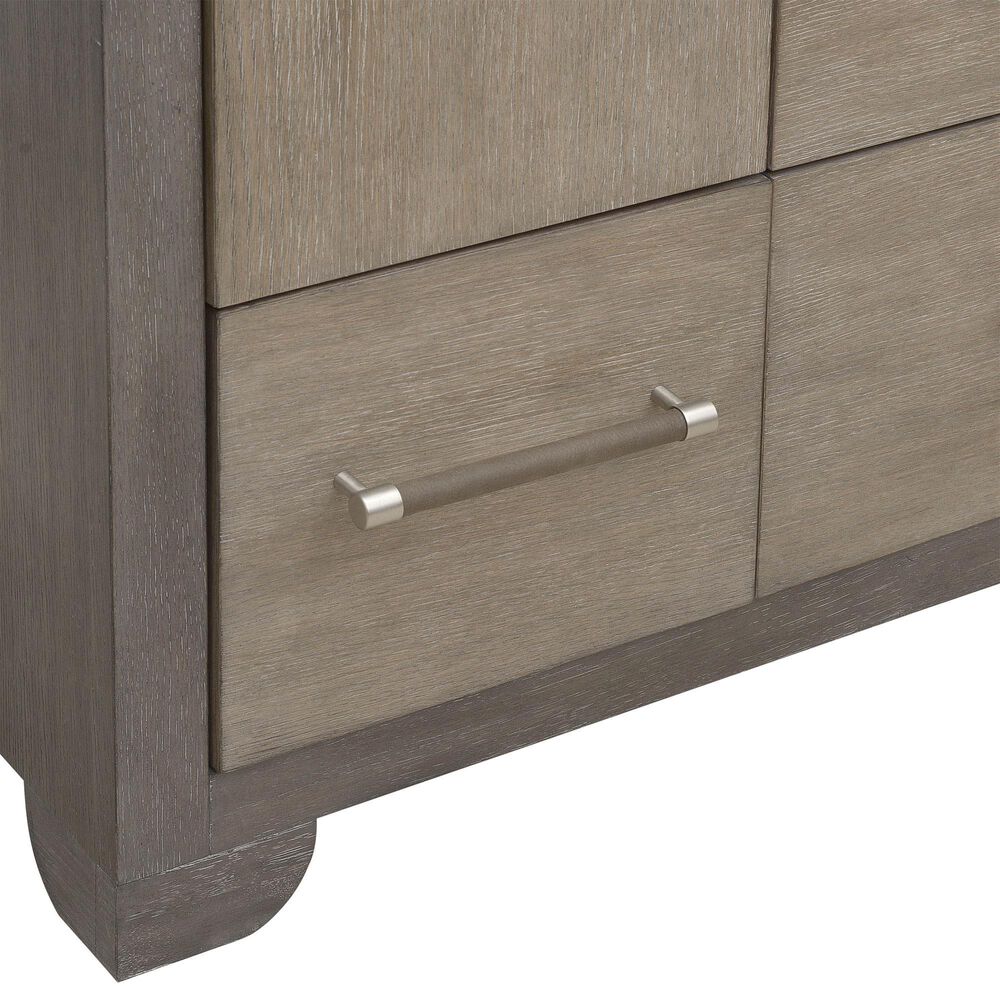 Nicolette Home Anderson Park Dark 7-Drawer Chest in Moose Trail and Frontier Brown, , large