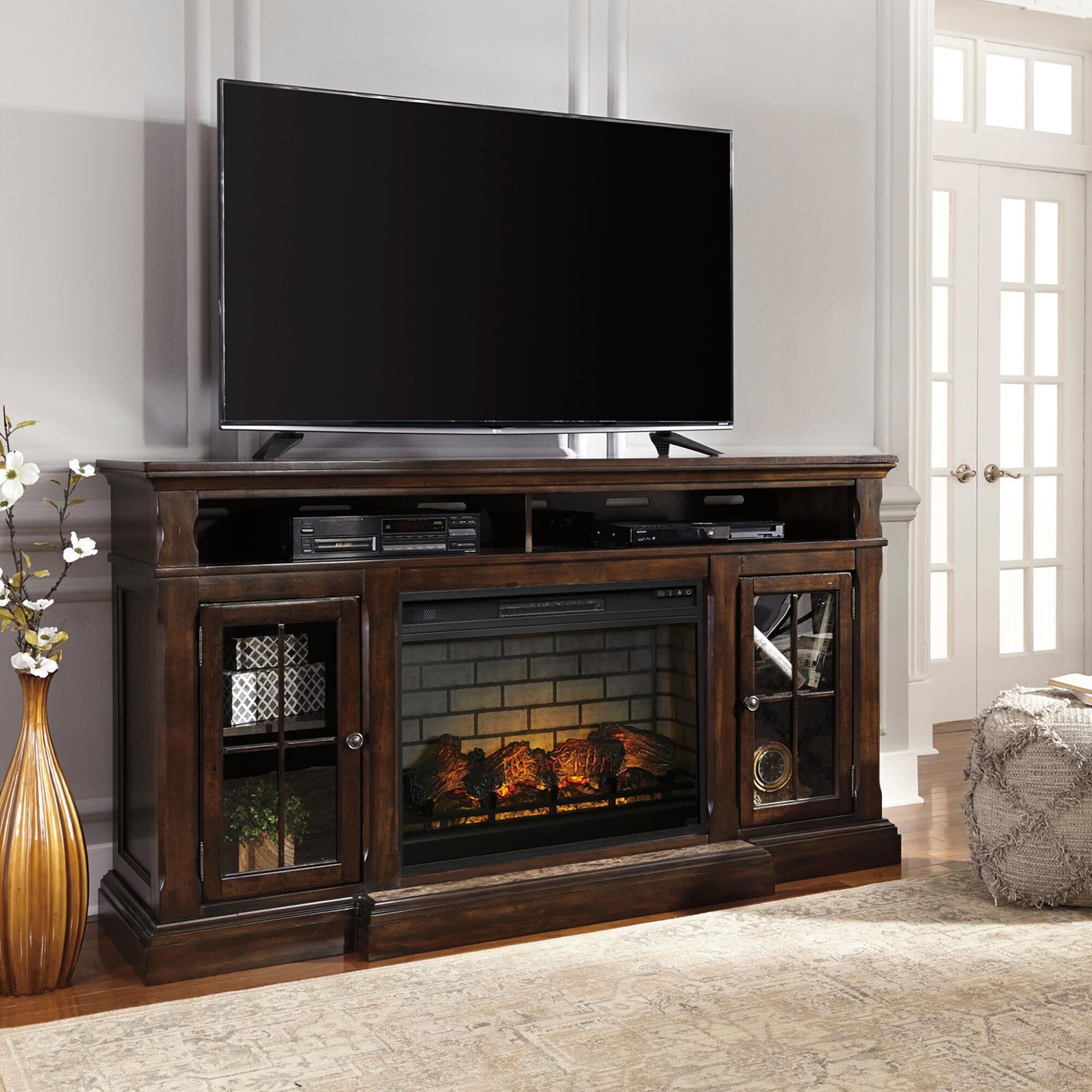 Nebraska furniture mart fireplace tv stands hot sale