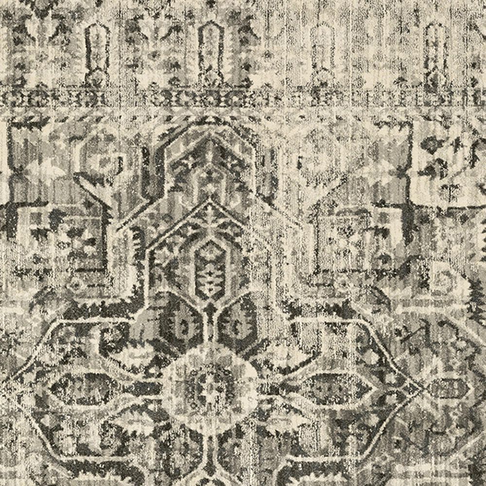 Oriental Weavers Florence Calhoun 4333W 5&#39;3&quot; x 7&#39;6&quot; Charcoal Area Rug, , large