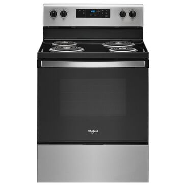 Whirlpool 4.8 Cu. Ft. Freestanding Electric Range with Keep Warm in Stainless Steel, , large