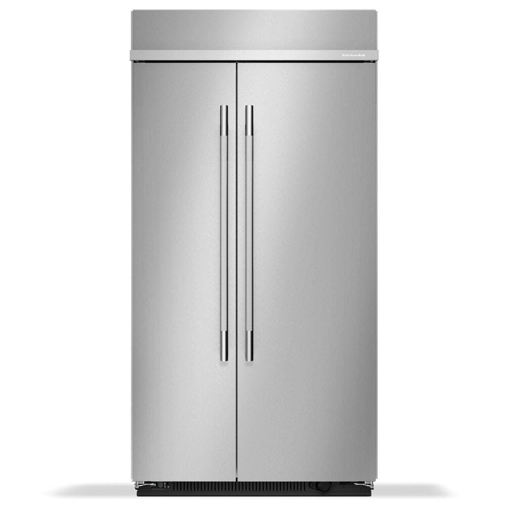 KitchenAid 25.5 Cu. Ft. Side-by-Side Refrigerator in PrintShield Stainless Steel, , large