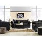 Ashley Darcy Stationary Sofa in Black, , large