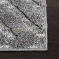 Safavieh Martha Stewart Lucia Shag MSR0782H 4" x 6" Dark Grey and Light Grey Area Rug, , large