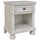 Ashley Robbinsdale 4-Piece Twin Storage Bedroom Set in Antique White, , large