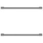 Monogram Statement Handle Kit for Undercounter Refrigerator Drawers in Stainless Steel, , large