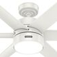 Hunter Solaria 60" Outdoor Ceiling Fan with LED Light in Fresh White, , large