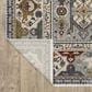 Oriental Weavers Hastings HA04E 3"10" x 5"5" Blue Area Rug, , large