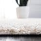 Safavieh Venus Shag 10" x 14" Ivory Area Rug, , large