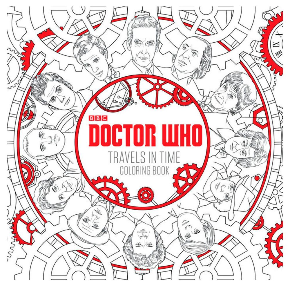 Doctor Who Travels in Time Coloring Book, , large