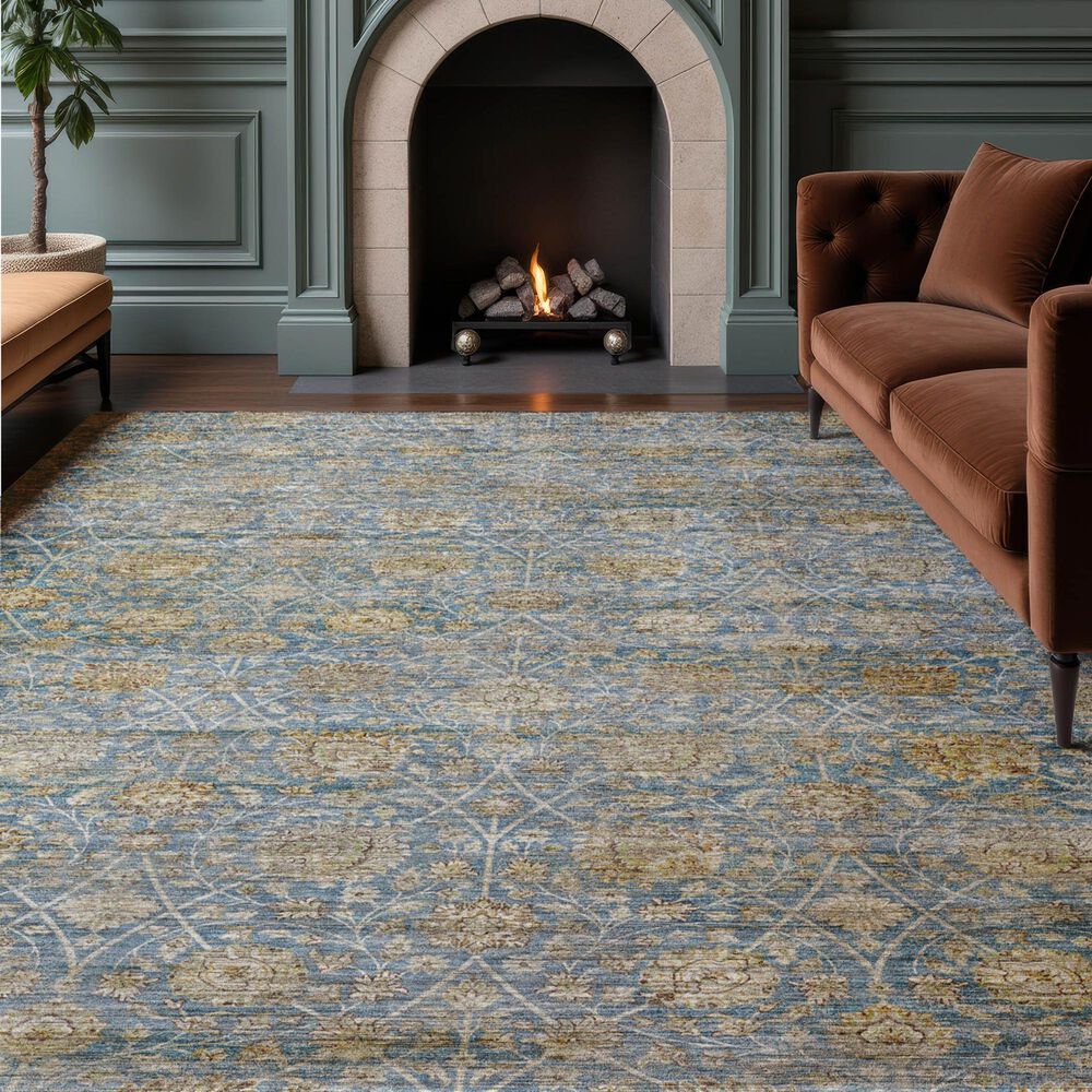 Dalyn Rug Company Aristo Blue 3' x 5' Area Rug, , large