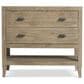 Bernhardt Tribeca 2-Drawer Nightstand with Shelf in Aurum, , large