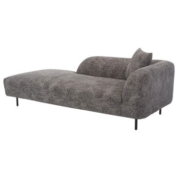 Moe"s Home Collection Delueze Chaise in Black, , large