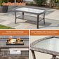 HOMLUX 6-Piece Patio Conversation Set in Dark Gray, , large