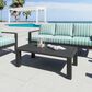 Zuo Modern Rolig Patio Coffee Table in Black, , large