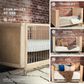 Maxi Cosi Brisa 4-in-1 Convertible Crib in Whitewash Ash, , large