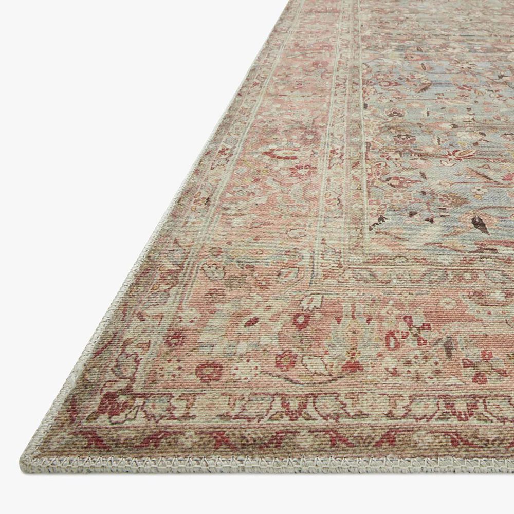 Loloi Adrian 2&#39; x 5&#39; Ocean and Clay Area Rug, , large