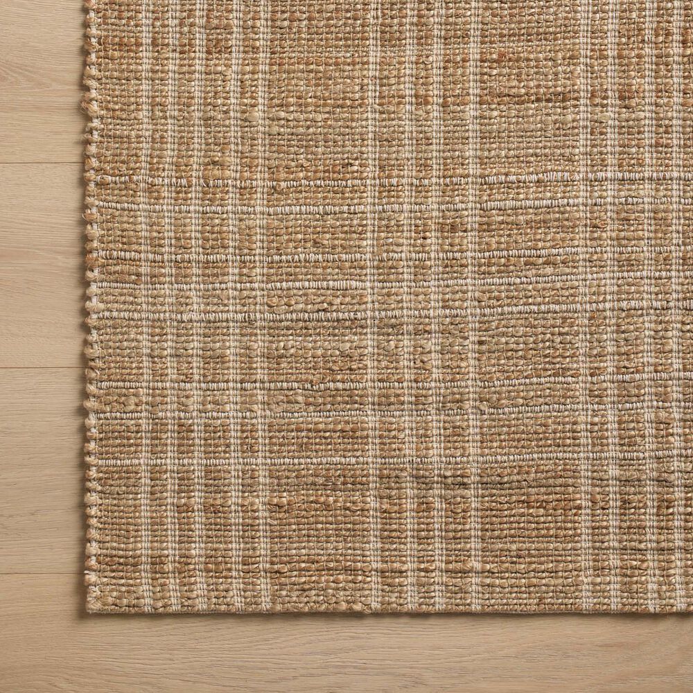 Chris Loves Julia x Loloi Judy 2&#39;3&quot; x 3&#39;9&quot; Natural and Cream Area Rug, , large
