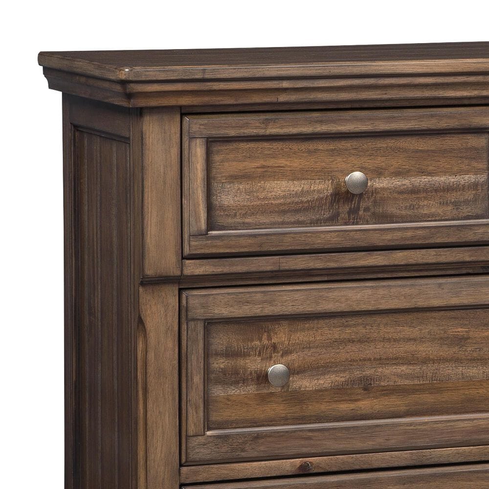 Ashley Flynnter 7 Drawer Dresser in Medium Brown, , large