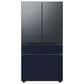 Samsung Bespoke Bespoke 4-Door French Door Refrigerator Top Panel in Matte Black Steel, , large