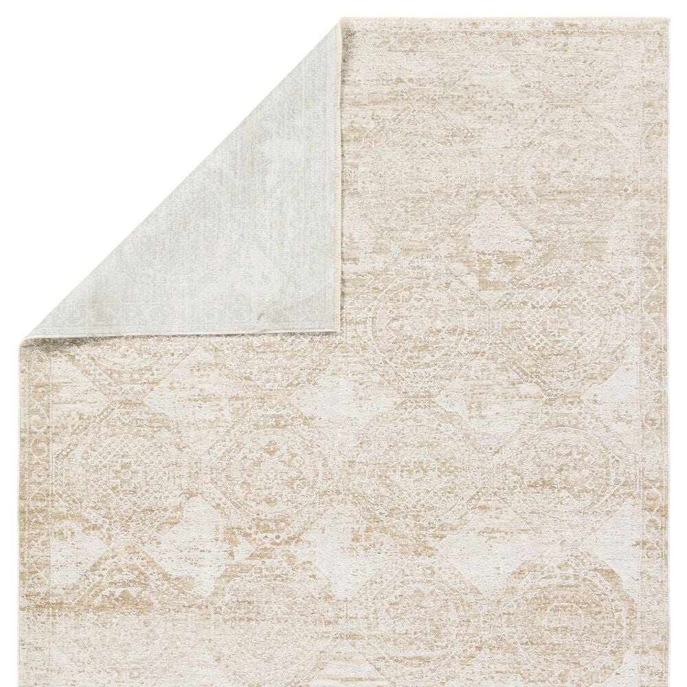 Jaipur Vekhea Cream 6'7" x 9' Area Rug, , large