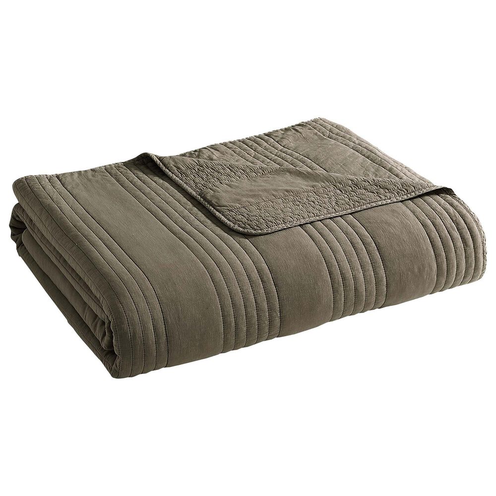Hallmart Collectibles Sierra 3-Piece King Coverlet Set in Olive, , large