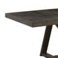 Hawthorne Furniture Hearst 42 X 71-101 Trestle Table in Reclaimed Chevron, , large