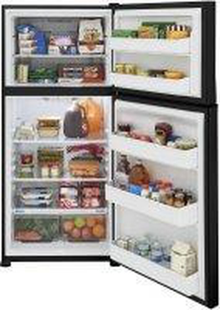 Frigidaire 20 Cu. Ft. Top Freezer Refrigerator in Black, , large