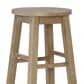 Linon Home Decor Abby 29" Bar Stool in Grey Wash, , large