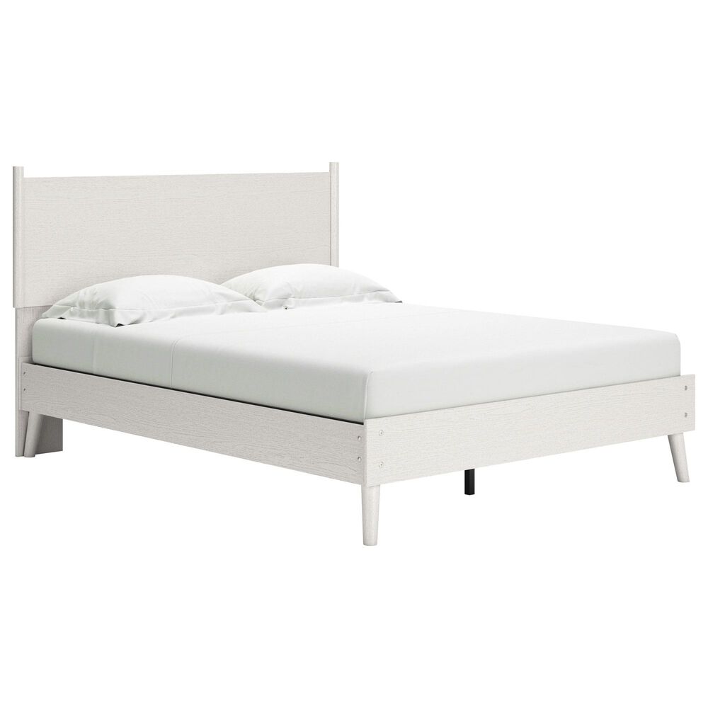Ashley Aprilyn Queen Panel Headboard in White, , large