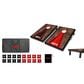 ESPN 2"x3" Wood Cornhole Set in Black and Red, , large