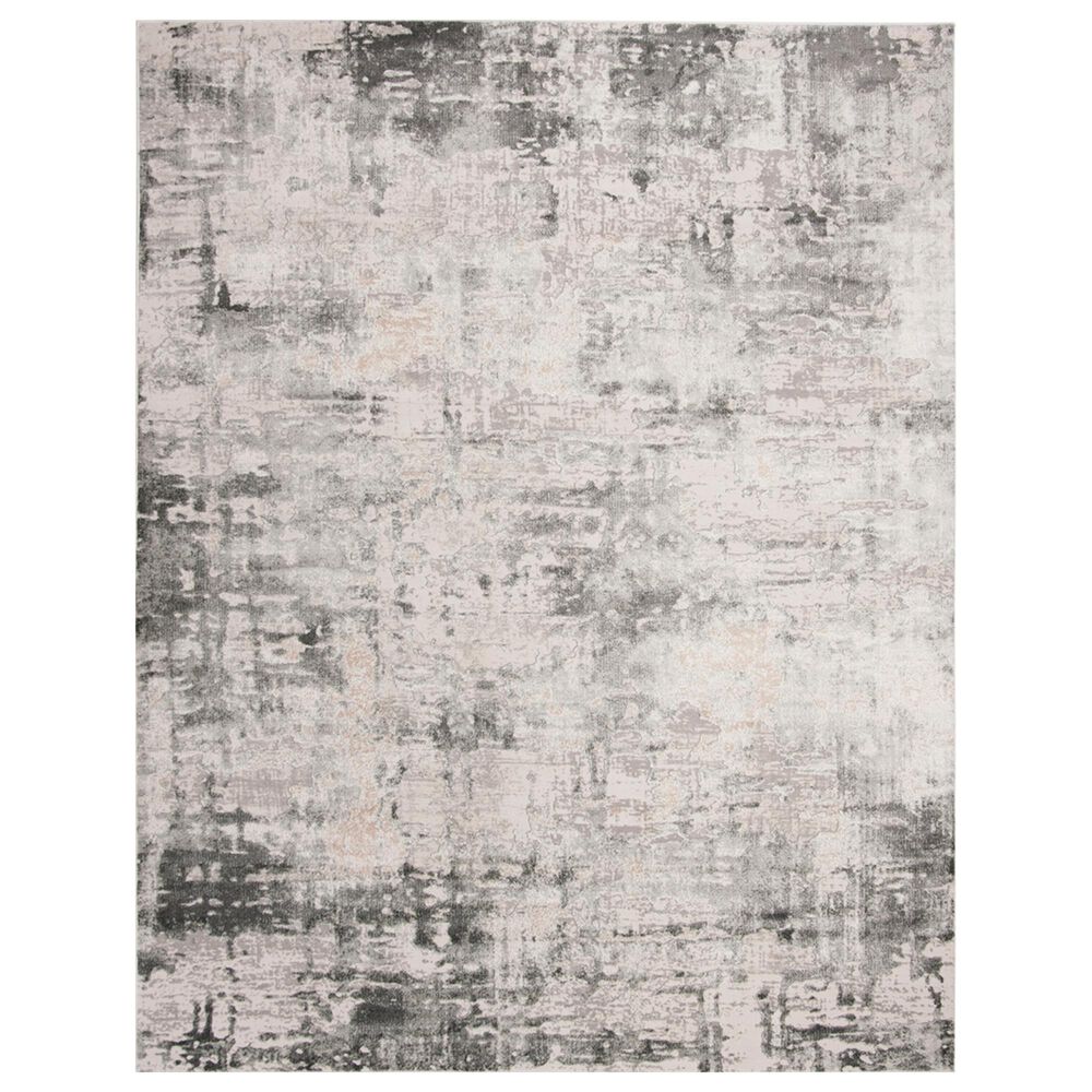 Safavieh Vogue VGE143A 10" x 14" Beige and Charcoal Area Rug, , large