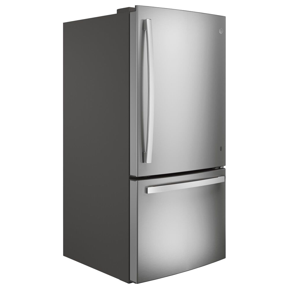 GE Appliances 24.8 Cu. Ft. Bottom-Freezer Drawer Refrigerator with Icemaker in Fingerprint Resistant Stainless Steel, , large