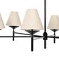 Four Hands Dodie 6-Light Chandelier in Jet Black, , large