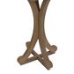 Linden Boulevard Dylan Sculptural Pedestal End Table in Natural, , large