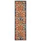 Nourison Aloha Damask 2"3" x 12" Multicolor Indoor/Outdoor Runner, , large