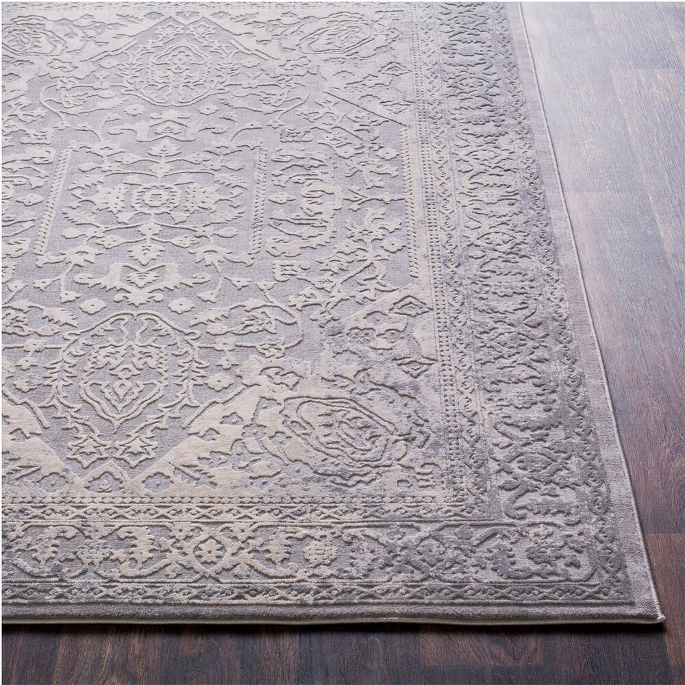 Surya Tibetan 9&#39;3&quot; x 12&#39;3&quot; Charcoal, Ivory and Tan Area Rug, , large