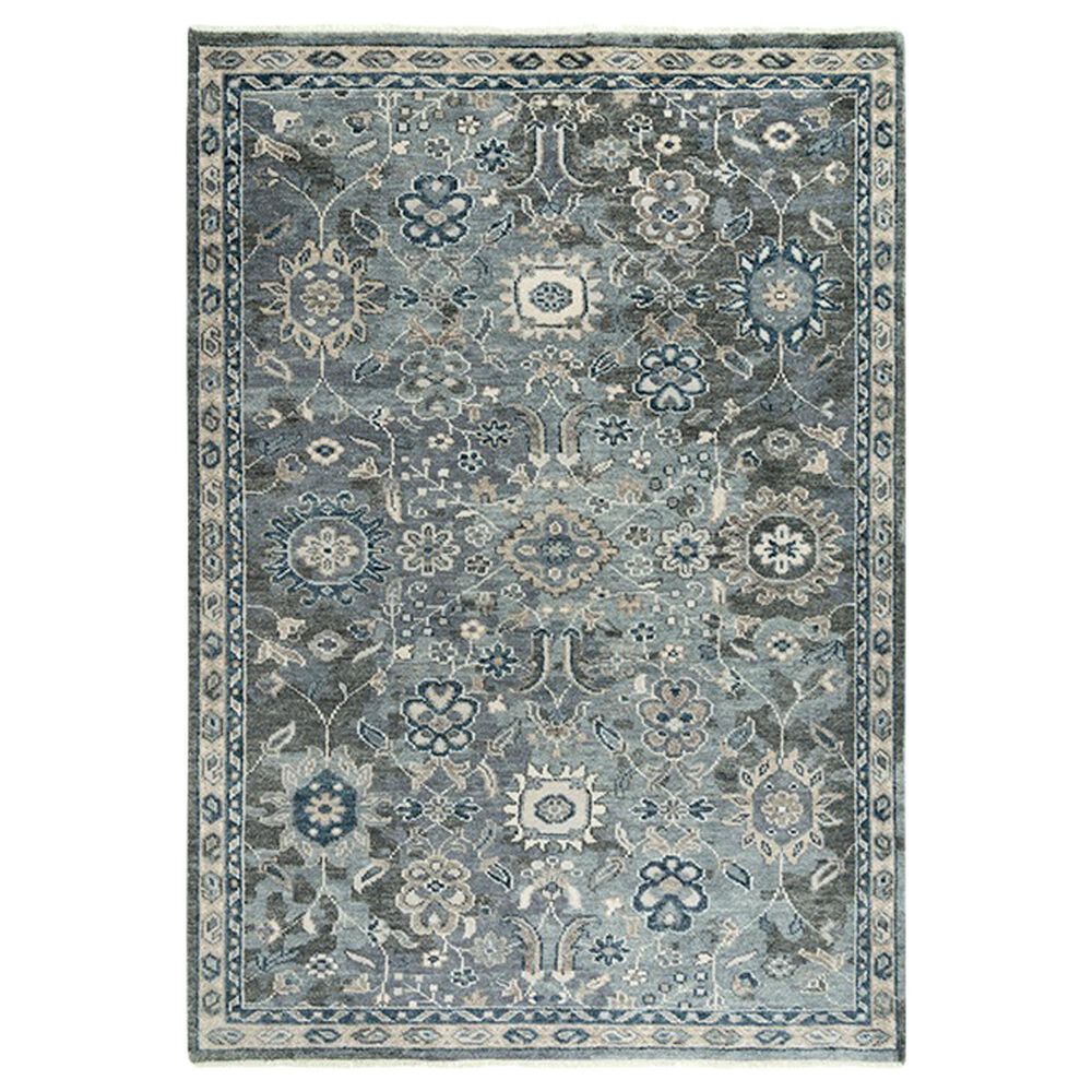 RIZZY Ashton ATN921 9" x 12" Gray Area Rug, , large