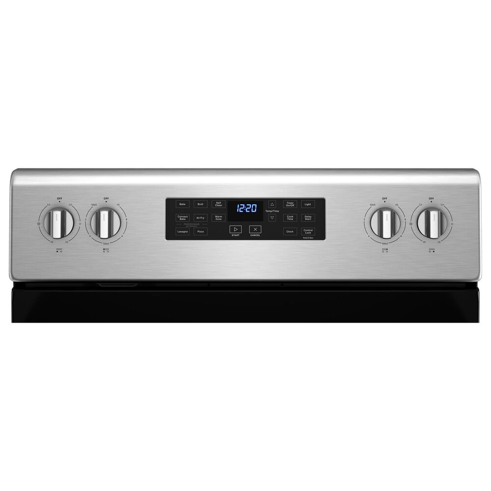 Whirlpool 5.3 Cu. Ft. Electric Range 5in1 Air Fry Oven in Stainless Steel NFM