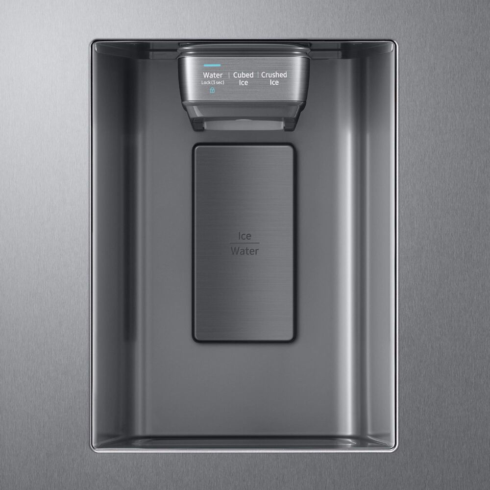 Samsung 22 Cu. Ft. Counter Depth Side by Side Refrigerator in Stainless Steel, , large