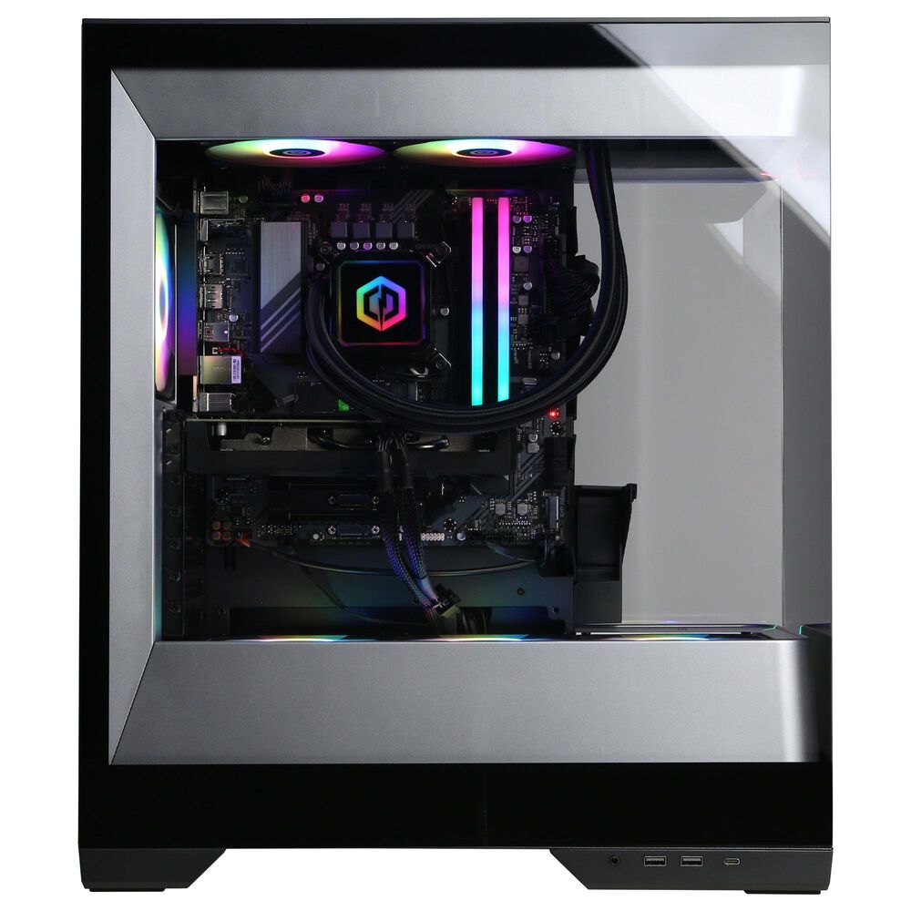 CyberPowerPC Gamer Supreme Gaming Desktop | Intel Core Ultra 9 285 - 32GB RAM - AMD Radeon RX 9060 XT Graphics - 2TB SSD in Black, , large