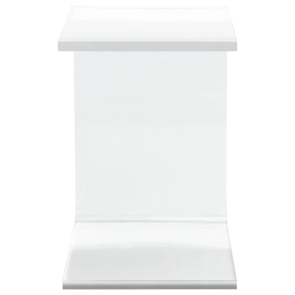 Safavieh Kat Side Table in Clear, , large