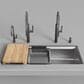 Blanco Inteos 45" Undermount Single Bowl Kitchen Sink in Satin Brushed Stainless Steel, , large