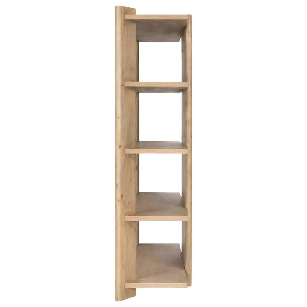 Four Hands Edmund 4-Shelf Bookcase in Smoked, , large