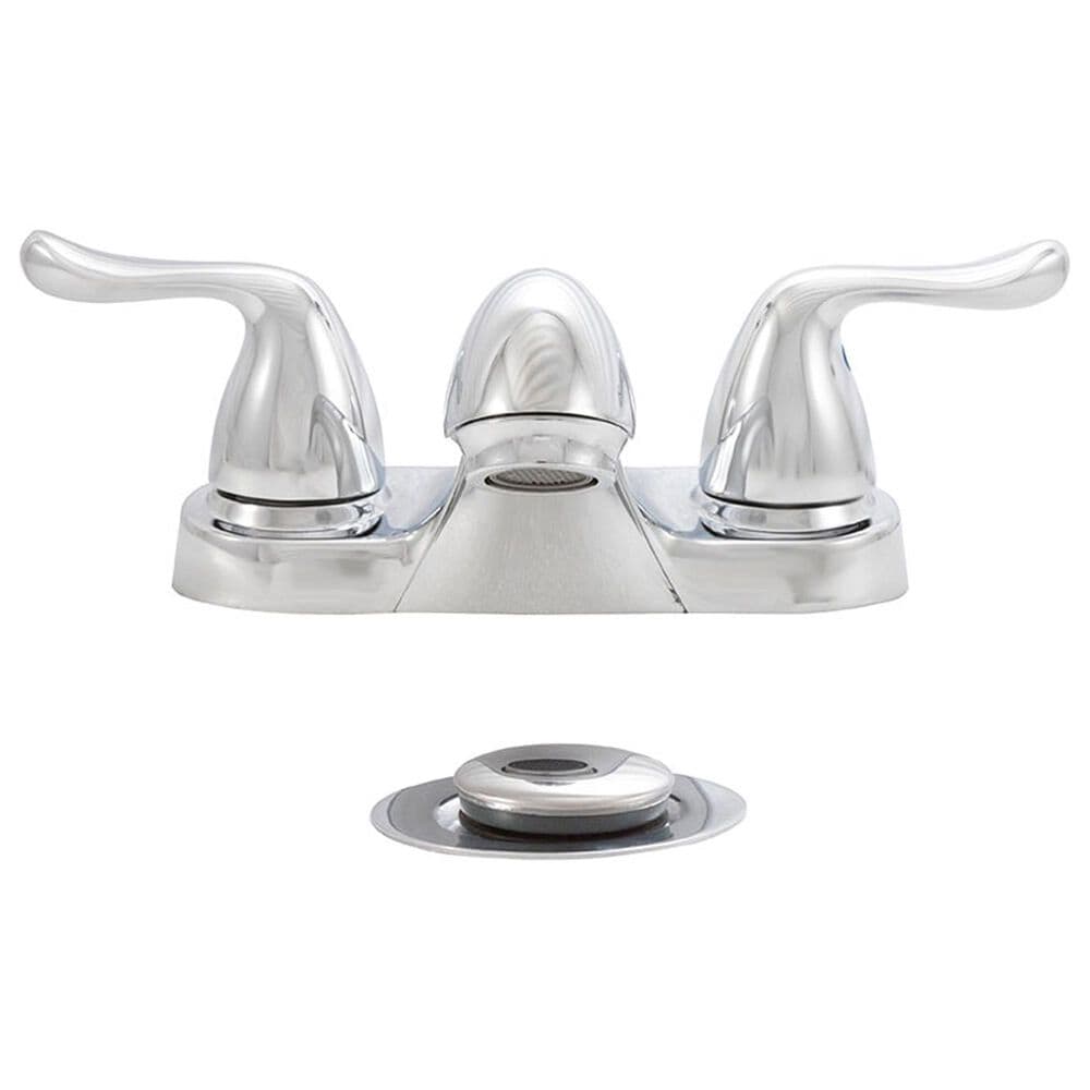 MS International 2-Handle Bathroom Ball Faucet in Polished Chrome, , large